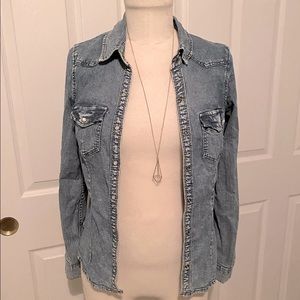H&M Divided Denim top - small